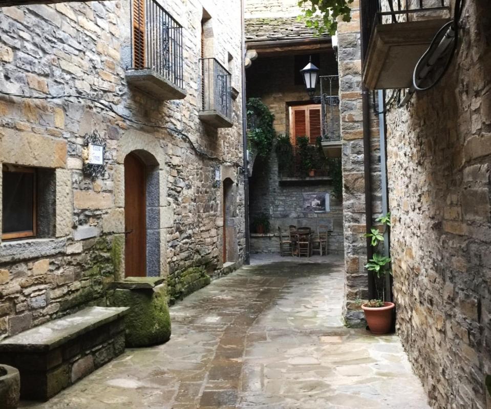 Preciosas Vistas A La Montana, Luminoso Y Acogedor Daire El Pueyo de Araguás Dış mekan fotoğraf